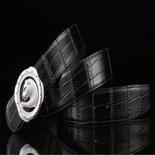 Load image into Gallery viewer, New Men Top leather COWSKIN belt simple leisure business men&#39;s and