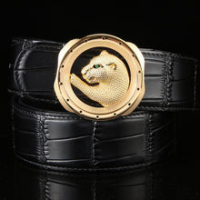 Load image into Gallery viewer, New Men Top leather COWSKIN belt simple leisure business men&#39;s and