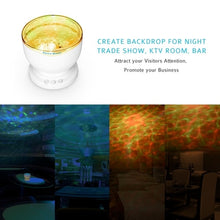 Load image into Gallery viewer, Ocean Wave Night Light Projector and Music Player
