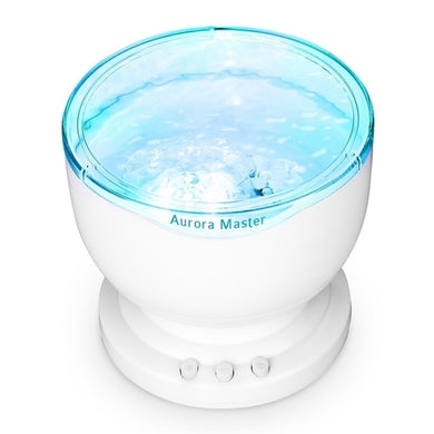 Ocean Wave Night Light Projector and Music Player