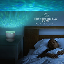 Load image into Gallery viewer, Ocean Wave Night Light Projector and Music Player