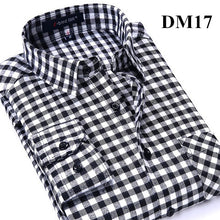 Load image into Gallery viewer, Plaid Shirt 2018 New Autumn Winter Flannel Red Checkered Shirt Men Shirts Long Sleeve Chemise Homme Cotton Male Check Shirts