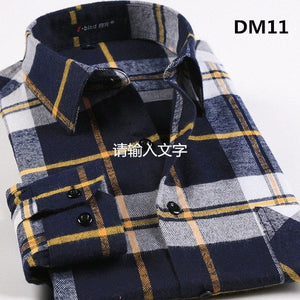 Plaid Shirt 2018 New Autumn Winter Flannel Red Checkered Shirt Men Shirts Long Sleeve Chemise Homme Cotton Male Check Shirts