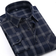 Load image into Gallery viewer, Plaid Shirt 2018 New Autumn Winter Flannel Red Checkered Shirt Men Shirts Long Sleeve Chemise Homme Cotton Male Check Shirts