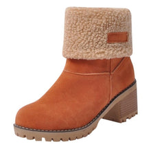 Load image into Gallery viewer, Plus Size Martin Snow Boots Short Bootie Footwear