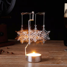 Load image into Gallery viewer, Rotary candle holder Spinning Tealight Candle