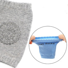 Load image into Gallery viewer, Summer Baby Knee Pads Socks Set Solid Color Anti Slip Socks Kneecap Kid Crawling Safety Floor Socks Knee Protector for Girls Boy