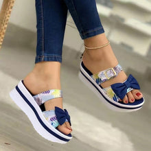 Load image into Gallery viewer, Women Shoes 2022 New Sandals Open Toe Shoes For Women Solid Color Ladies Shoes Casual Beach Wedge Sandals Light Zapatos De Mujer