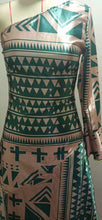 Load image into Gallery viewer, African Dress Women One Shoulder Irregular Hem Totem Print Robe 2022 Summer New Fashion Sexy Elegant Party Dashiki Plus Size