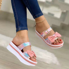 Load image into Gallery viewer, Women Shoes 2022 New Sandals Open Toe Shoes For Women Solid Color Ladies Shoes Casual Beach Wedge Sandals Light Zapatos De Mujer