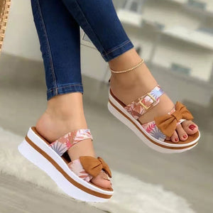 Women Shoes 2022 New Sandals Open Toe Shoes For Women Solid Color Ladies Shoes Casual Beach Wedge Sandals Light Zapatos De Mujer