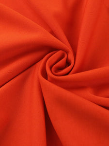 One Shoulder Dresses Plus Size Orange Red Sexy Bodycon Hollow Out Evening Cocktail Party Gowns 4XL Summer Outfits 2022 Wholesale