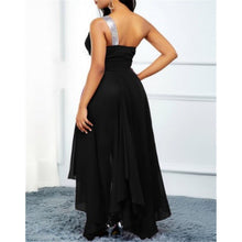 Load image into Gallery viewer, Women 2022 Loose Vintage Fashion Ruffles Halter Maxi Dress Large Big Sexy Summer Boho Casual Party Elegant Dresses Plus Sizes