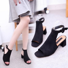 Load image into Gallery viewer, Sandals Women Summer Shoes Slingbacks High Heels