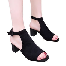 Load image into Gallery viewer, Sandals Women Summer Shoes Slingbacks High Heels