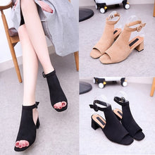 Load image into Gallery viewer, Sandals Women Summer Shoes Slingbacks High Heels