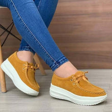 Load image into Gallery viewer, Spring Black Wedges Sneakers Platform Women Shoes Thick Bottom Fashion Zipper Non-slip Casual Korean Women&#39;s Vulcanized Shoes