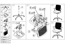 Load image into Gallery viewer, Ergonomic Office Chair 300 Comfort (N)EN 1335