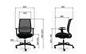 Office Chair 120 Mesh