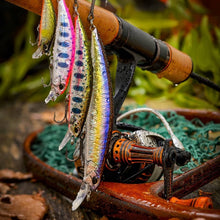 Load image into Gallery viewer, Thekuai Minnow Fishing lure 3D eyes 11cm 27g Peche Trolling Isca Artificial Hard Bait Crankbait Seabass Carp Wobbler For Fishing