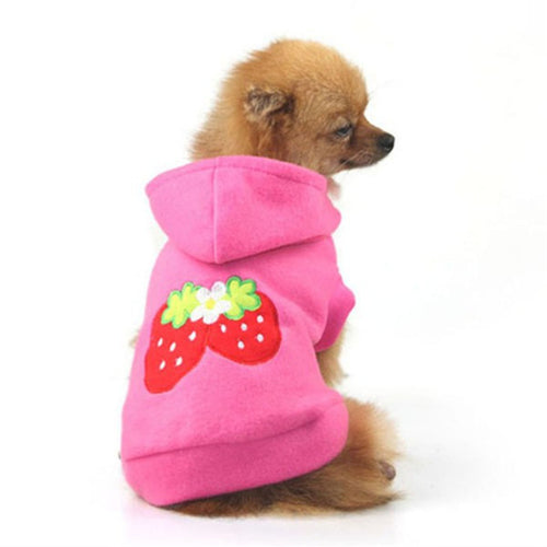 Small Dog Clothes Lovely Pet Puppy Dog Strawberry