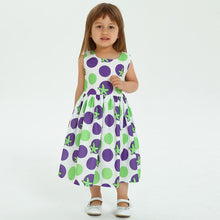 Load image into Gallery viewer, Summer Baby Girls Printed Belt Sleeveless Princess