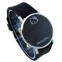 Load image into Gallery viewer, Watch For Boys Girls New Stylish Hello Kitty Watches LED Digital Saats Silicone Watchband Quartz Clock relogio infantil