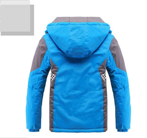 Winter Thicken Warm Child Coat Kids Clothes Double-deck Windproof Boys Girls Jackets Children Outerwear For 3-14 Years Old