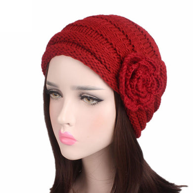 Women Casual Warm Handmade Winter Cap