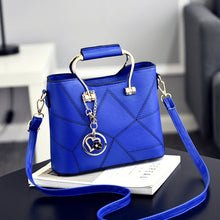 Load image into Gallery viewer, Women Messenger Bag Geometric Design Female Handbag Luxury Quality Lady PU Leather Shoulder Bags Famous Designer Bags Freya Safi