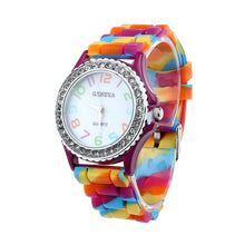Load image into Gallery viewer, Women Quartz Wrist Watch Crystal Analog Digital watch