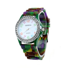 Load image into Gallery viewer, Women Quartz Wrist Watch Crystal Analog Digital watch