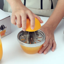 Load image into Gallery viewer, Kitchen Stainless Steel Manual Fruit Juicer