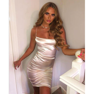 Women's Sling All-match Lace-up Nightclub Dress