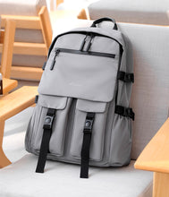 Load image into Gallery viewer, Backpack Men&#39;s Casual Waterproof Travel Computer Bag Large Capacity Student Schoolbag Women