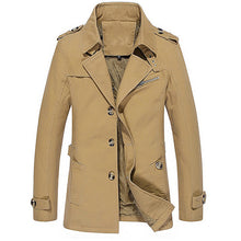 Load image into Gallery viewer, Winter Velvet Plus Thick Warm Military Style Outdoor Jacket Slim Fit Men Parkas Coat