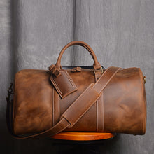 Load image into Gallery viewer, Retro Men&#39;s Hand Luggage Bag European And American Crazy Horse Leather