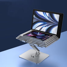 Load image into Gallery viewer, Laptop Stand Desktop Rotates 360 Degrees Higher