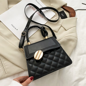 Small Square Stiletto Shoulder Bag For Women, Korean Fashion