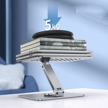 Load image into Gallery viewer, Laptop Stand Desktop Rotates 360 Degrees Higher