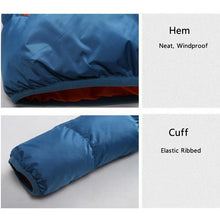 Load image into Gallery viewer, Mens Winter Contrast Color Outdoor Warm Hooded Padded Jacket