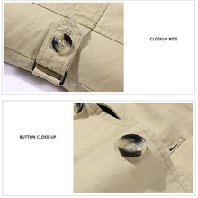Load image into Gallery viewer, Winter Velvet Plus Thick Warm Military Style Outdoor Jacket Slim Fit Men Parkas Coat