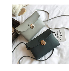 Women's Bag New Pouch Korean Mini Mortise Lock Small Square Bag Women's Shoulder Crossbody Bag Trendy Women's Bags