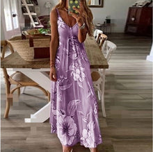 Load image into Gallery viewer, European And American Summer Women&#39;s Clothing Amazon Holiday Sling Print Skirt