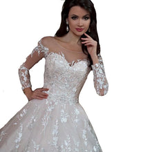 Load image into Gallery viewer, Wedding Gown Bridal Lace Dresses