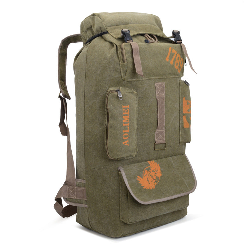 100L Camping Canvas Rucksack