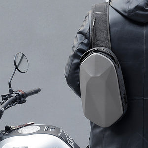 Men's Messenger Bag Street Trend Shoulder Multifunctional Motorcycle Riding Chest