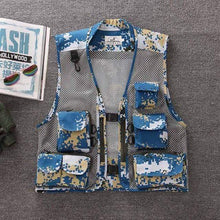 Load image into Gallery viewer, Multi-Pocket Fishing Hunting Vest
