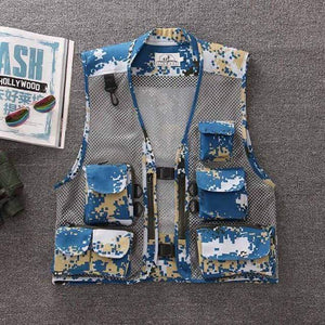 Multi-Pocket Fishing Hunting Vest