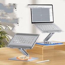Load image into Gallery viewer, Laptop Stand Desktop Rotates 360 Degrees Higher